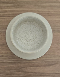 Handcrafted Ceramic Butter Bell - Speckled Stone