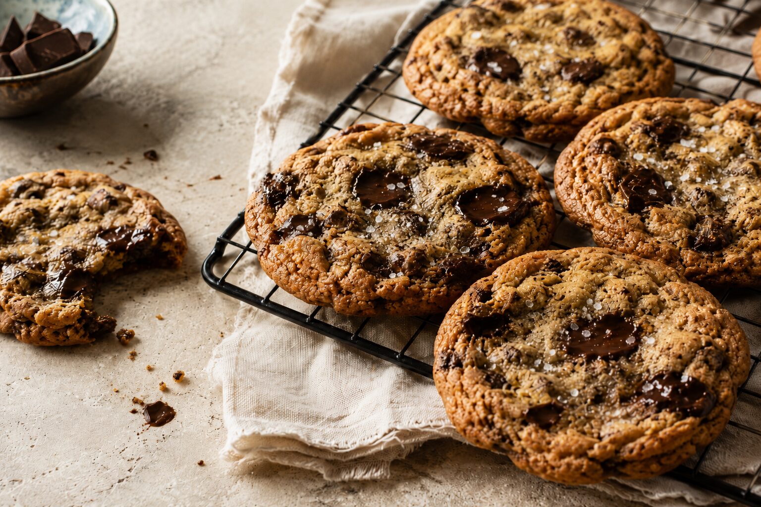 Bronzed Butter Chocolate Chunk Cookies