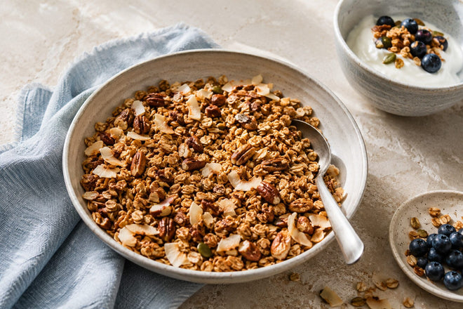 Ghee Granola with Toasted Nuts & Coconut