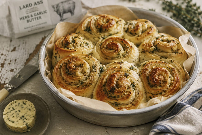 Herb & Garlic Butter Scrolls