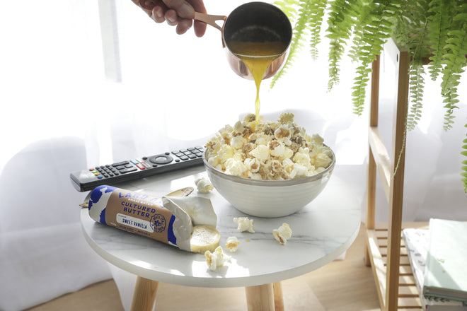 Sweet Vanilla Butter Popcorn