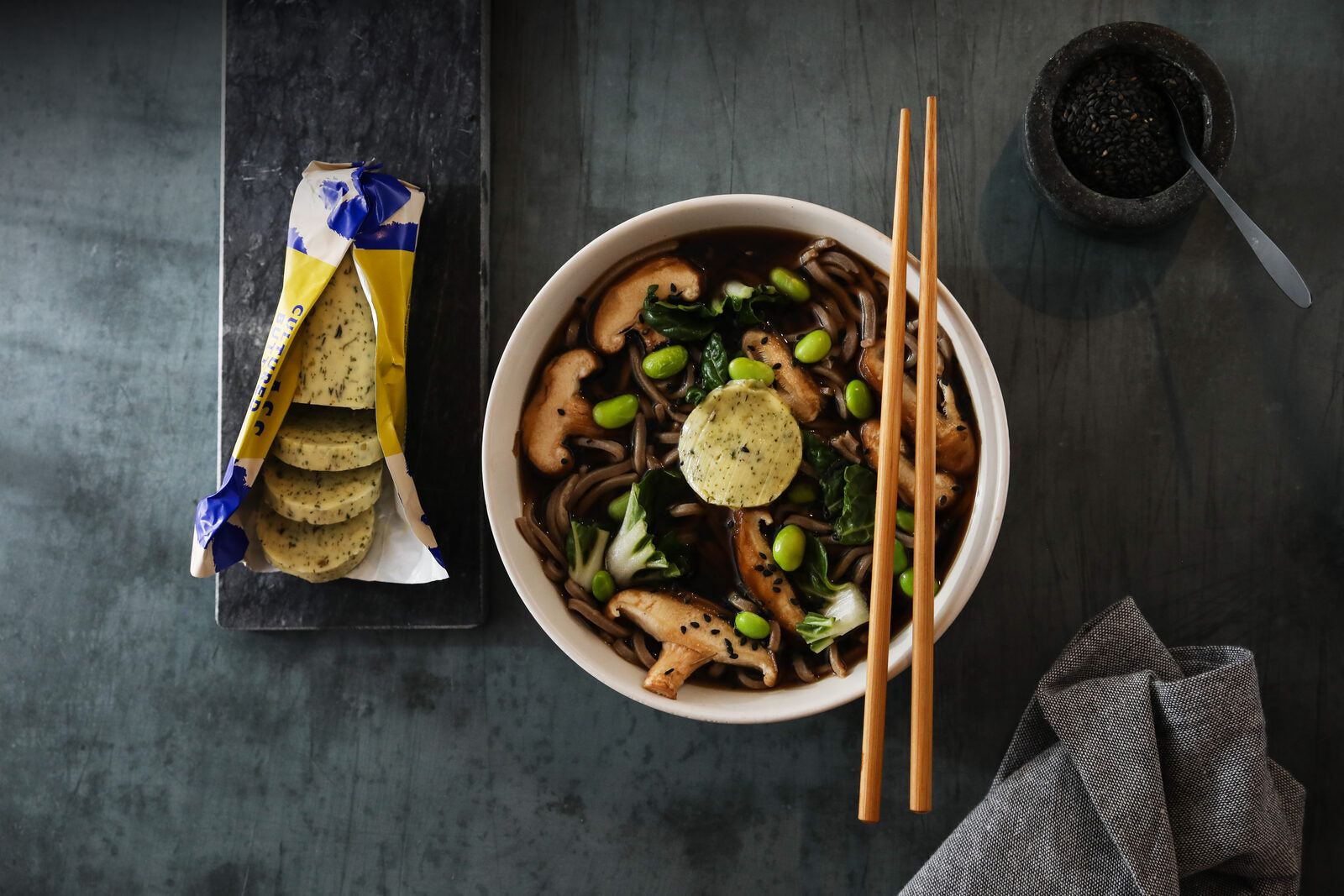 Miso & Seaweed Udon with Pork & Shiitake