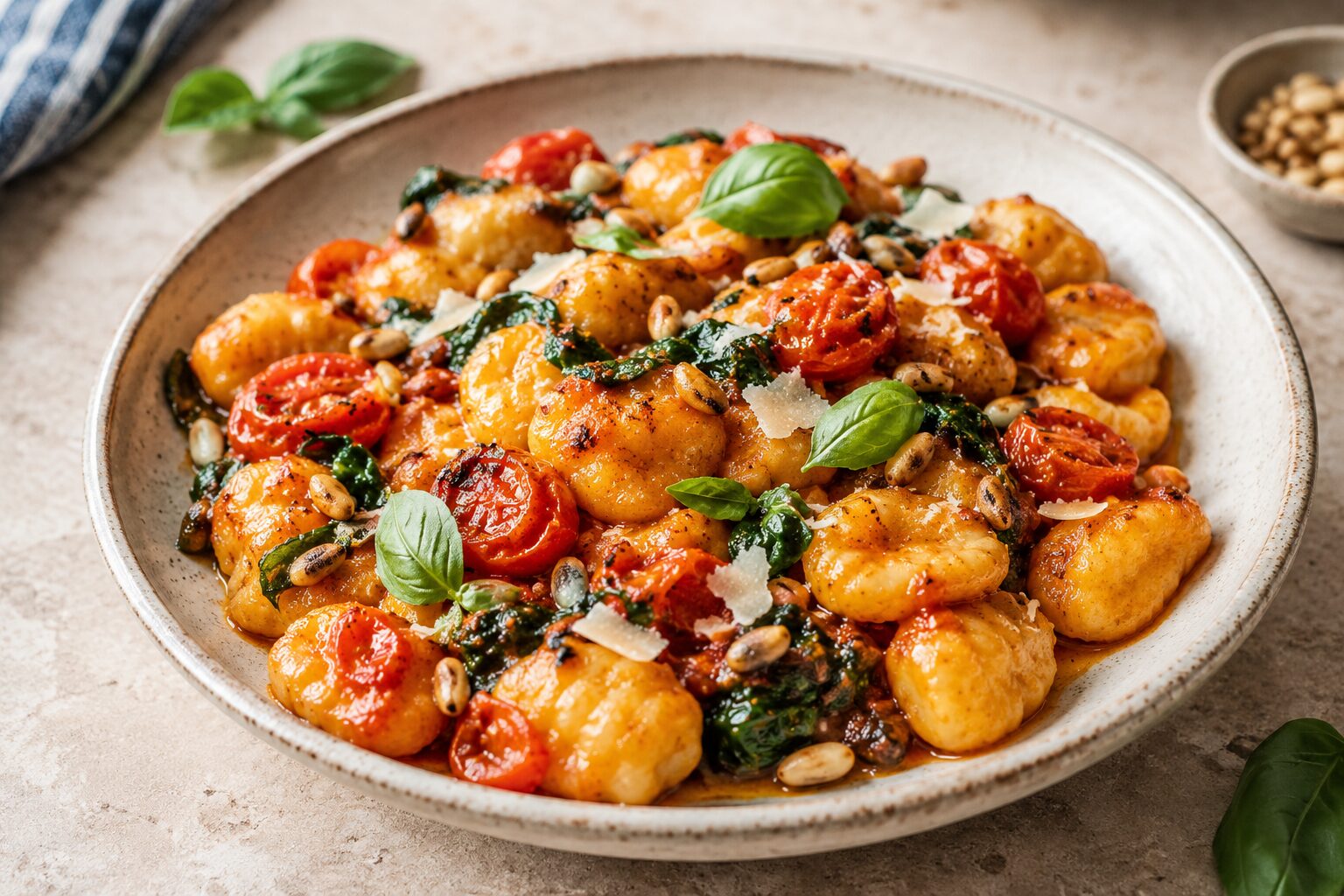 Roasted Tomato Butter Gnocchi