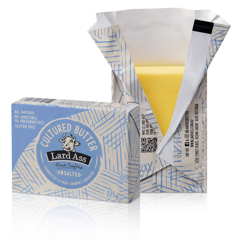 Salted and Unsalted Butter Lard Ass Butter Australia